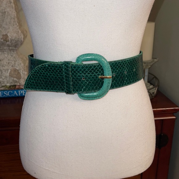 Genuine Snake Skin Belt